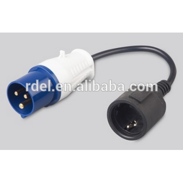 32A 3 pin 230V cable de extensión eléctrica